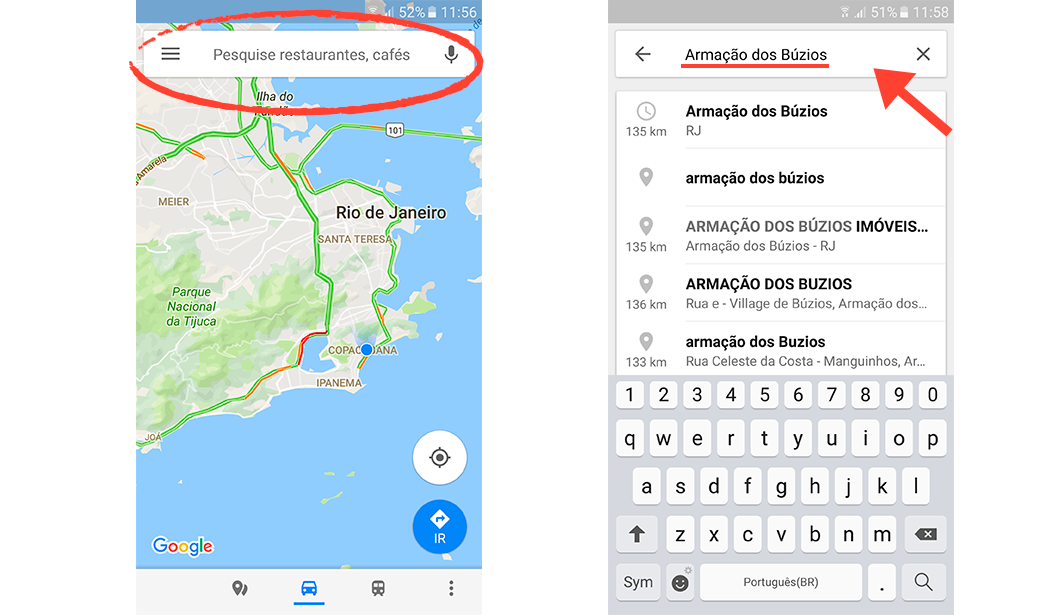Como usar o Google Maps sem acesso à Internet estas férias