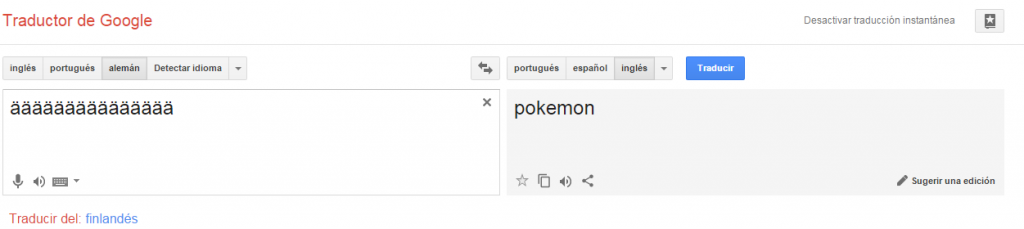 google traductor truco