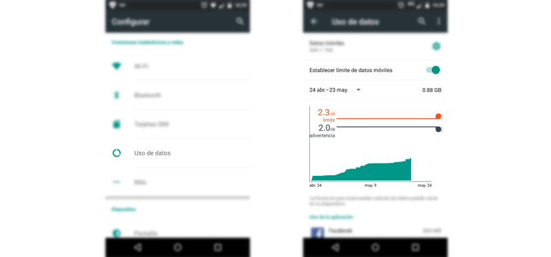 ahorrar datos en android