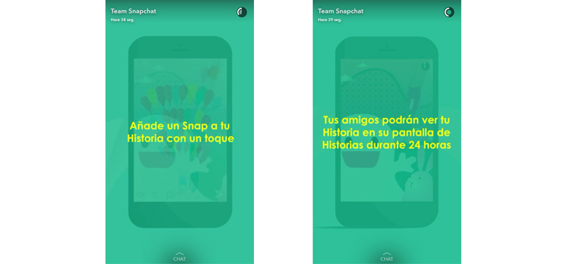 snapchat privacidad tres